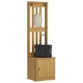 vidaXL Halový strom SANDNES 45x40x159,5 cm masívna borovica