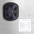 Elektronický boxerský terč HMS TB03 s LED, Bluetooth a rukavicami (Music Boxing Machine)