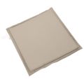 vidaXL Záhradné podsedáky 4 ks sivohnedé 45x45x2 cm štvorcové