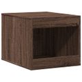 vidaXL Uzavretý box na stelivo, hnedý dub 47x59x42cm, kompozitné drevo
