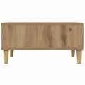 vidaXL Konferenčný stolík dub artisan 60x60x30 cm kompozitné drevo