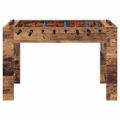 vidaXL Stolný futbal Staré drevo 125 x 60,5 x 80 cm Kompozitné drevo