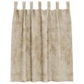 vidaXL Sametové závesy 2 ks Krémová 140 x 140 cm Zamat