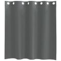 vidaXL Voálové závesy s priechodkami 2 ks tmavosivé 140x140 cm