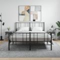 vidaXL Nočné stolíky 2 ks sivé sonoma 40x35x47,5 cm kompozitné drevo