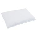 vidaXL Vankúš 2 ks 70 x 90 cm Perie Biela