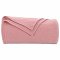 vidaXL Prikrývky na hodenie 6 ks Ružová 240 x 220 cm 4.44 kg Flís