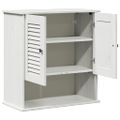 vidaXL Kúpeľňová skriňa VIGO Biela a antik biela 67,5 x 34 x 71,5 cm