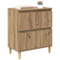 vidaXL Servírovacia skriňa Remeselný dub 60 x 35 x 70 cm