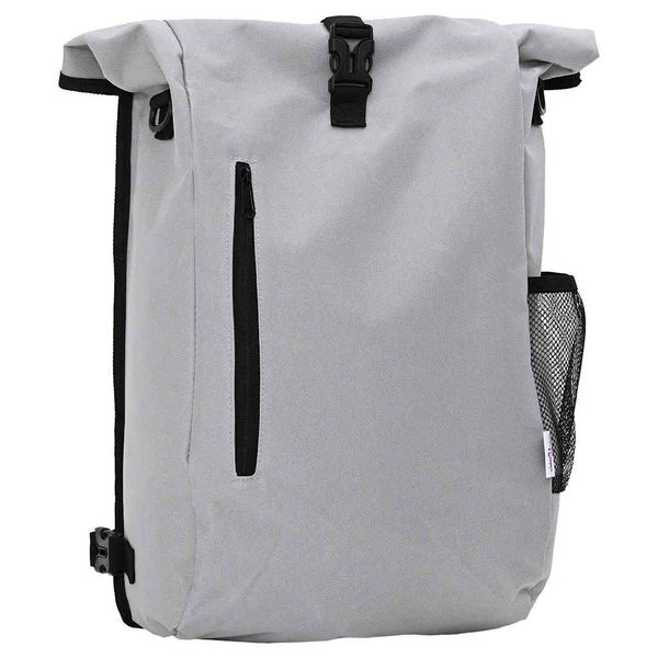 vidaXL Cyklistická taška Sivá 31 x 13 x 58 cm Polyester
