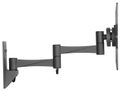 Neomounts FPMA-W835/Držák displeje/na stěnu/10-40"/sklopný/3 čepy/VESA 200X200/nosn. 20kg/černý Držák, VESA, nástenný, pro LCD a TV, úhloprícka 10"-40", náklon 30°, rotace 360°, otácení 180°, nosnost 20kg, cerný