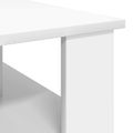 vidaXL Konferenčný stolík Biela 90 x 50 x 40 cm Kompozitné drevo