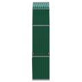 vidaXL Držiak na polená zelený 120x45x210 cm pozinkovaná oceľ