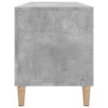 vidaXL Skrinka na platne betónovosivá 100x38x48 cm kompozitné drevo