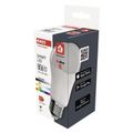 Smart LED žiarovka GoSmart A60 / E27 / 9 W (60 W) / 806 lm / RGB / stmievateľná / Zigbee