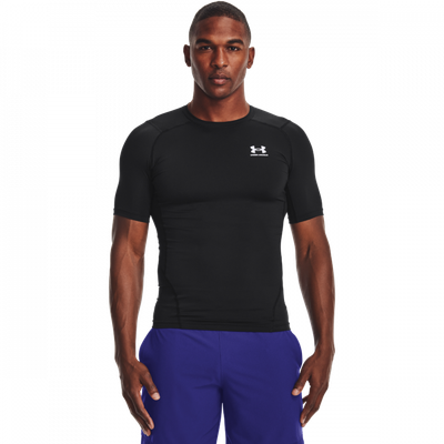 Kompresné tričko HG Armour Comp SS Black - Under Armour, veľkosť L