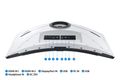Samsung Odyssey G8 Neo/G85NB/32"/VA/4K UHD/240Hz/1ms/Blck-White/2R LED monitor, herní, prohnutý, 31,5", VA, 3840×2160, 16:9, 240Hz, 1ms, 350cd/m2, DisplayPort, 2× HDMI, 2× USB, VESA, PIVOT, en. tr
