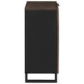 vidaXL Servírovacia skriňa Orech 60 x 33,5 x 75 cm Masívne mango drevo