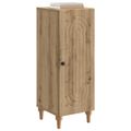 vidaXL Servírovacia skriňa Dub artisan 33 x 34,5 x 90 cm