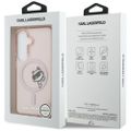Karl Lagerfeld puzdro IML Peekaboo Choupette MagSafe pre Samsung Galaxy S26 ružová