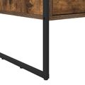vidaXL Konferenčný stolík Dymová dub 100 x 46 x 40 cm Kompozitné drevo