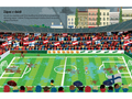 555 samolepiek - Futbal