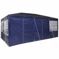 vidaXL Párty stan 600 x 400 x 266 cm Modrá Polyetylén