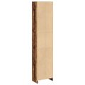 vidaXL Knižnica staré drevo 40x24x176 cm kompozitné drevo