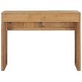 vidaXL Konzolový stolík 100x35x75 cm teakový masív
