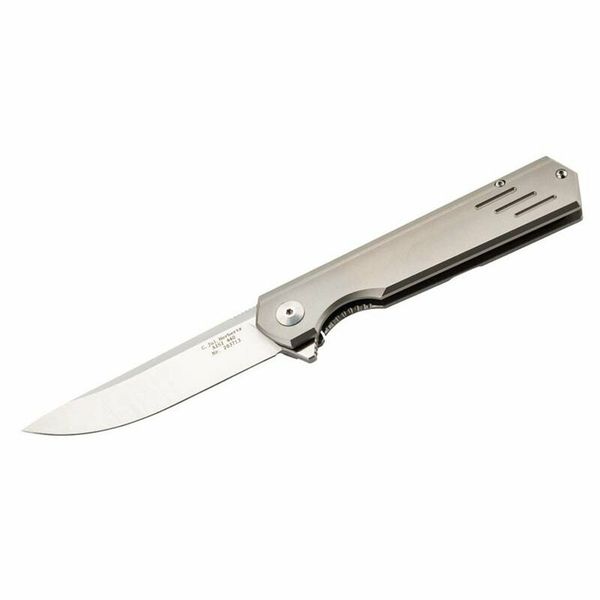 Herbertz 203713 Einhandmesser Titan vreckový nôž 9,3cm, titán