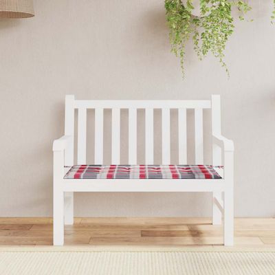 vidaXL Podložka na záhradnú lavičku 120x50x3 cm, oxfordská látka