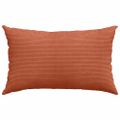 vidaXL Vankúše na pohovku 2 pcs Červenooranžová 50 x 30 cm