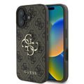 Guess Case for iPhone 16 6.1" GUHCP16S4GMGBR 4G Big Logo Brown