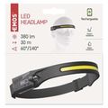 Čeľovka EMOS P3541, COB LED nabíjací, 380 lm, Li-Pol 1200 mAh