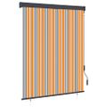 vidaXL Vonkajšia zatemňovacia roleta 140x250 cm žltá a modrá
