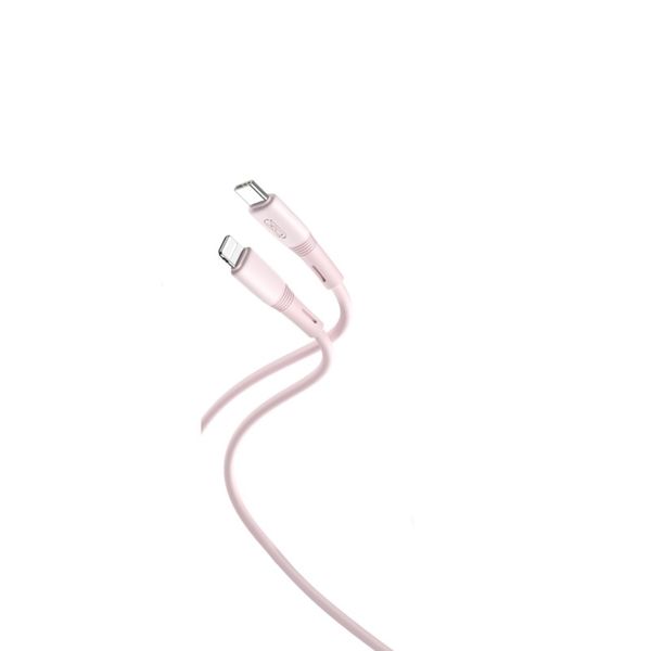 Kábel XO NB-Q226A USB-C - Lightning 1m 27W ružový