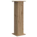 vidaXL Stojan na rastliny 2 ks Dub artisan 30,5 x 30 x 100,5 cm