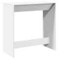 vidaXL Barový stôl biely 102x50x103,5 cm kompozitné drevo