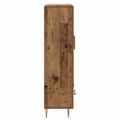 vidaXL Highboard so zásuvkou Staré drevo 69,5 x 31 x 115 cm