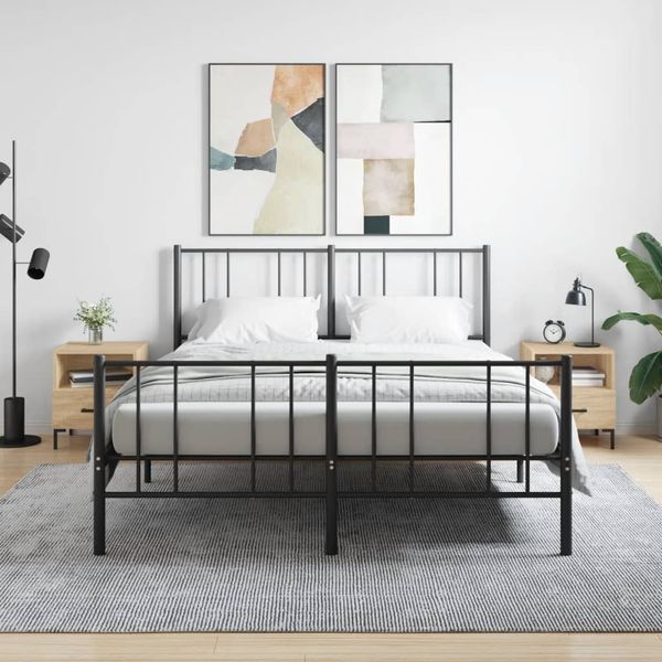 vidaXL Nočné stolíky 2 ks dub sonoma 40x35x47,5 cm kompozitné drevo