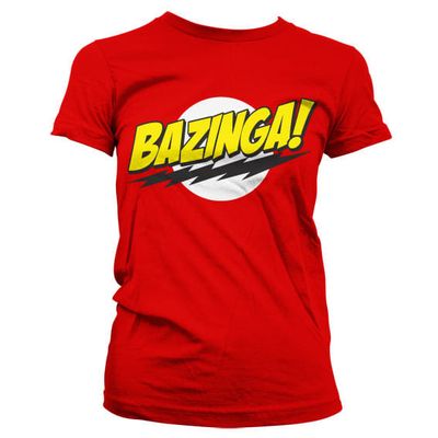 Dámske tričko The Big Bang Theory: Bazinga