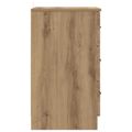 vidaXL Nočný stolík dub artisan 38 x 38 x 66 cm Kompozitné drevo