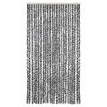 vidaXL Záves proti hmyzu sivý, čierny a biely 100x230 cm ženilka