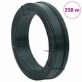vidaXL Viazací drôt na oplotenie 250 m 0,9/1,4 mm oceľový čierny