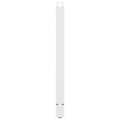 vidaXL Nohy barového stola, biele, 2 ks, 60 x (100-101) cm, oceľové