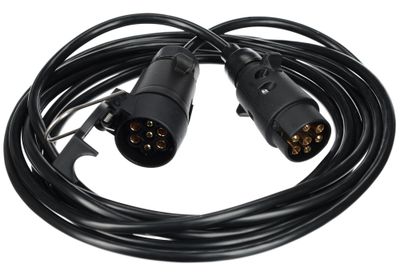 Prodlužovací 7pin kabel - závěsná zásuvka+zástrčka TRAILER CABLE 7, 12V, 5m SIXTOL