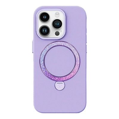 Joyroom PN-14L2 puzdro Dancing Circle pre iPhone 14 Pro (fialové)