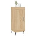 vidaXL Komoda dub sonoma 34,5x34x90 cm spracované drevo