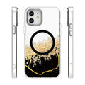 Epoxy Mag puzdro pre iPhone 12 / 12 Pro 6,1" čierne