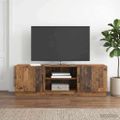 vidaXL TV skrinka Staré drevo 150 x 31 x 47 cm Kompozitné drevo